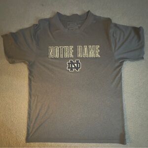 Notre Dame Shirt - Men’s Notre Dame Shirt - Size L - Gray